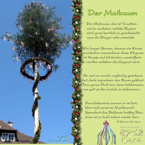 Gedicht: Der Maibaum von Werner Heus